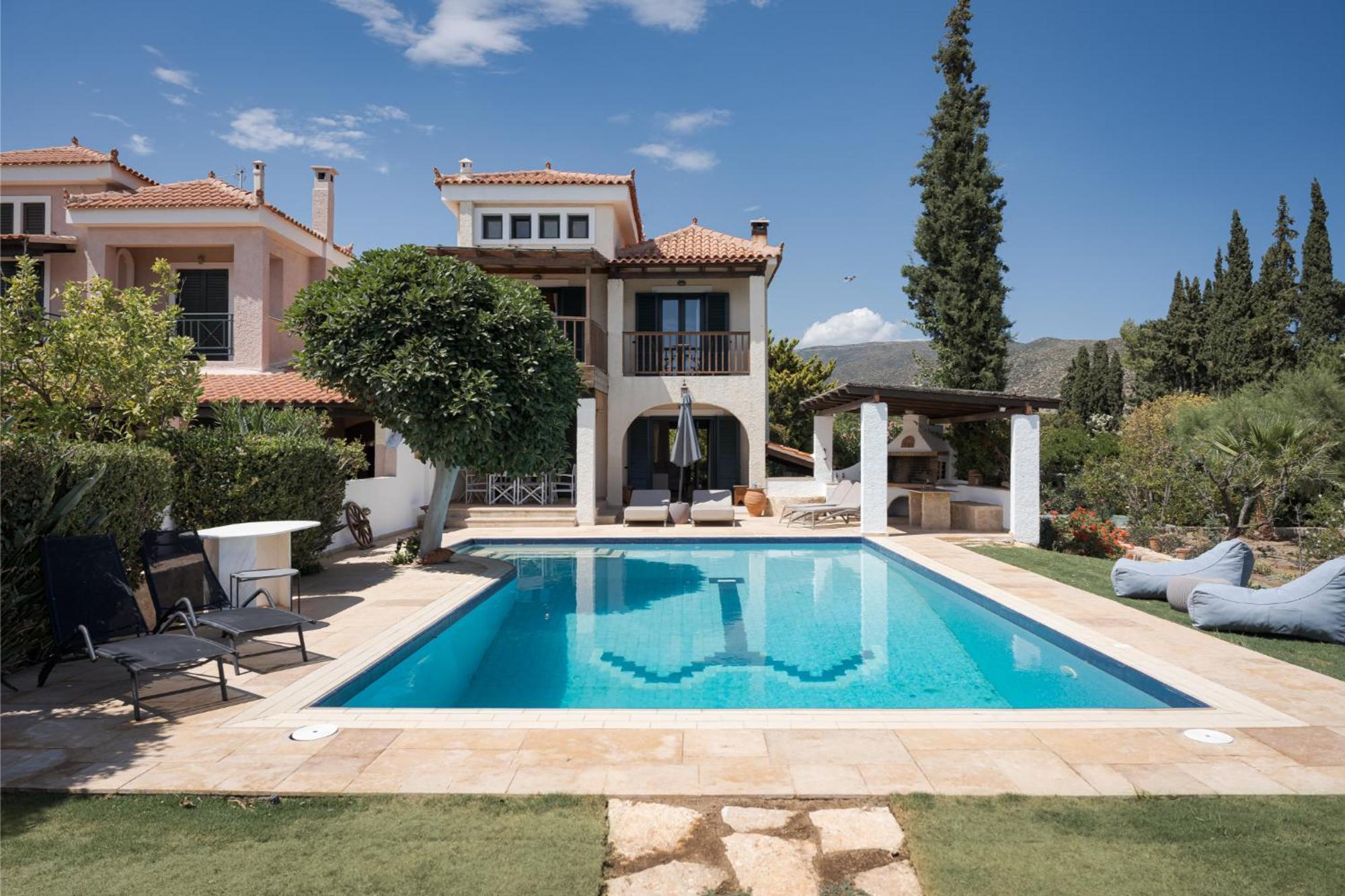 Villa Nefeli Thermisia ภายนอก รูปภาพ