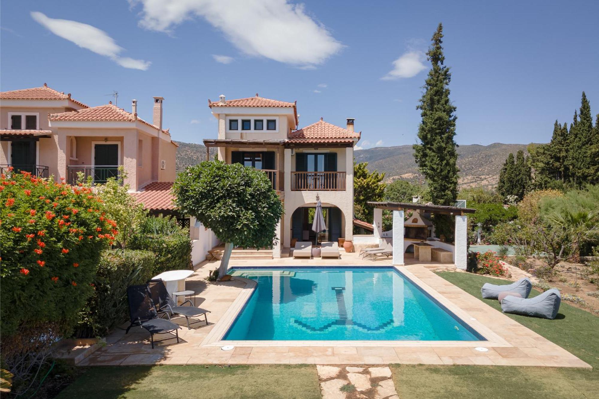 Villa Nefeli Thermisia ภายนอก รูปภาพ
