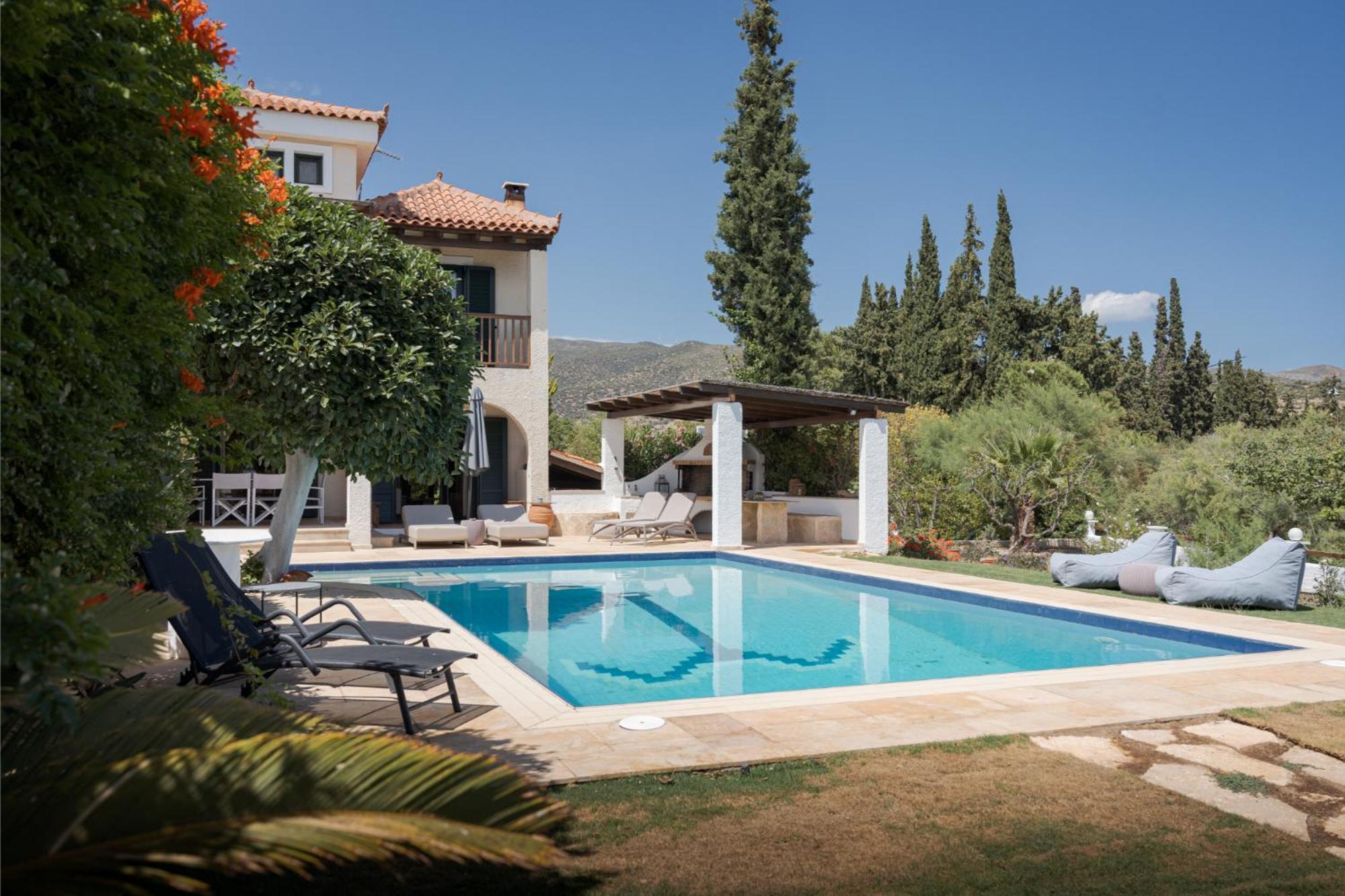 Villa Nefeli Thermisia ภายนอก รูปภาพ